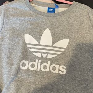 COPY - adidas grey crewneck